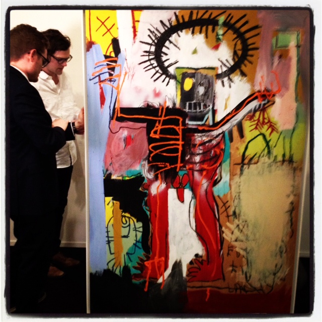 New York. set a new world record for a work by Jean-Michel Basquiat. 